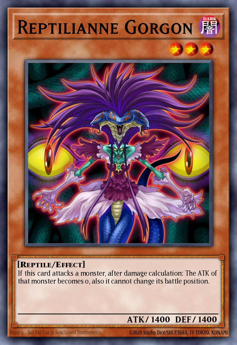 Reptilianne Gorgon BP03-EN067 – Battle Pack 3: Monster League