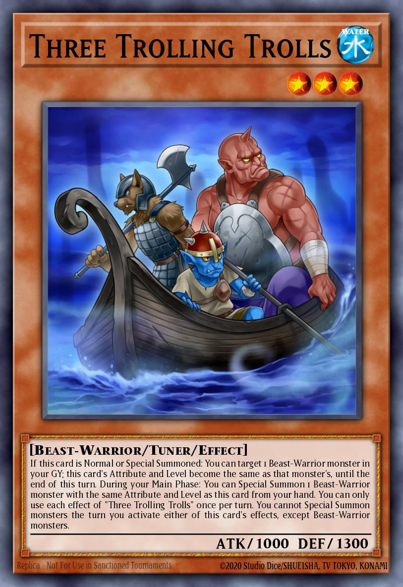 Three Trolling Trolls FLOD-EN030 – Flames of Destruction