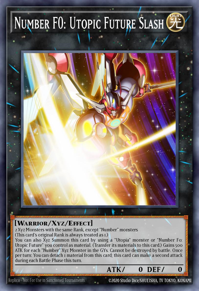 Number F0: Utopic Future Slash BLAR-EN046 – Battles of Legend: Armageddon