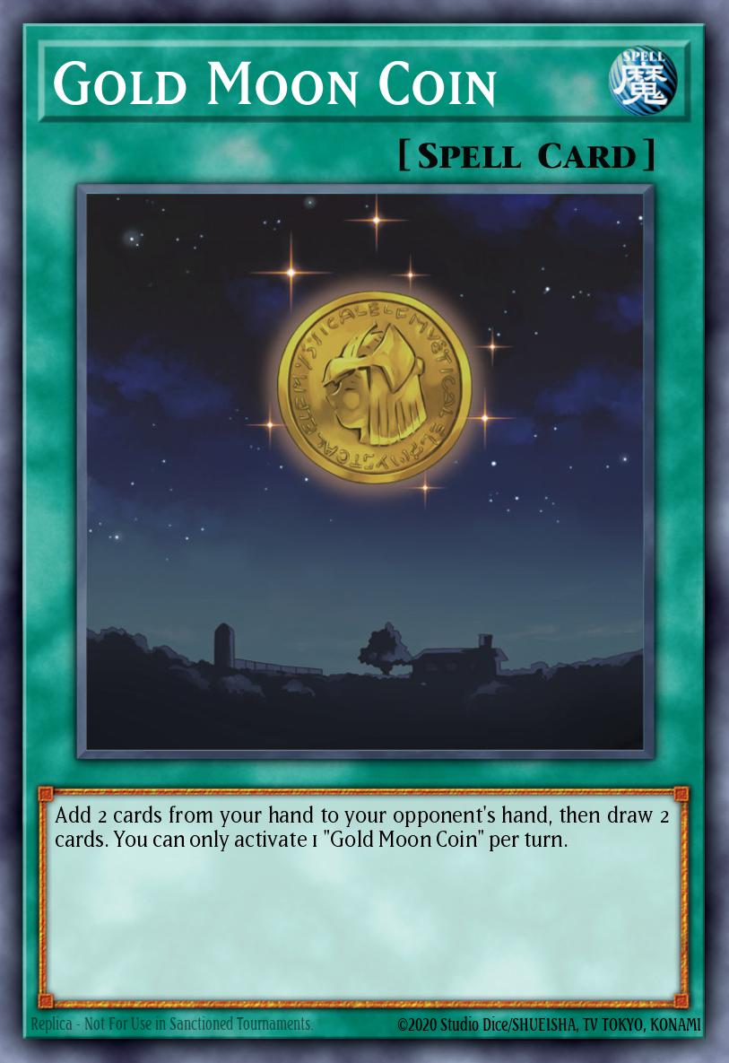Gold Moon Coin BLHR-EN003 – Battles of Legend: Hero's Revenge