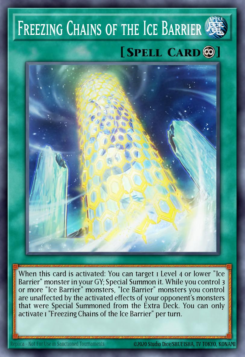 Freezing Chains of the Ice Barrier BLTR-EN103 – Battles of Legend: Terminal Revenge