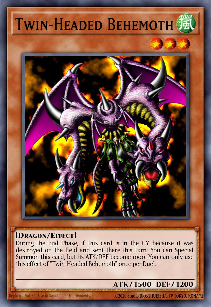 Twin-Headed Behemoth SDRL-EN010 – Rise of the Dragon Lords Structure Deck