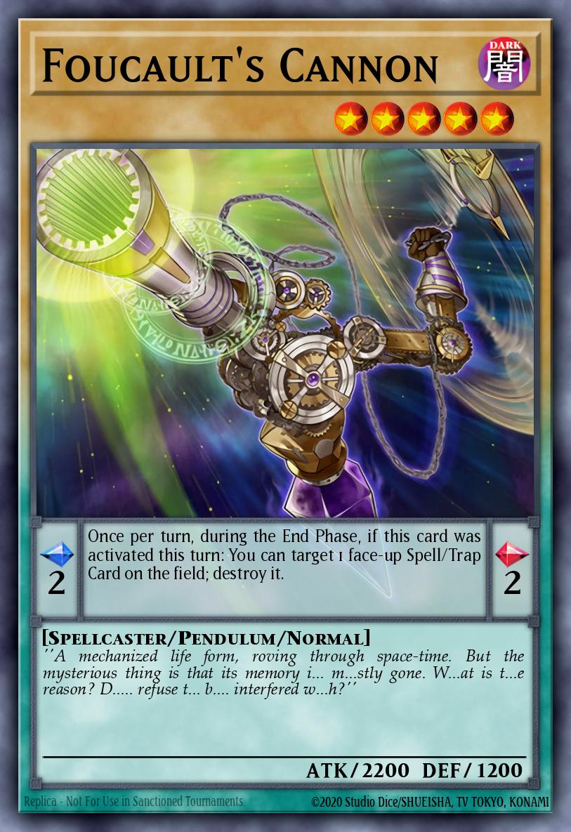 Foucault's Cannon DEM4-EN006 – Advanced Demo Deck Extra Pack