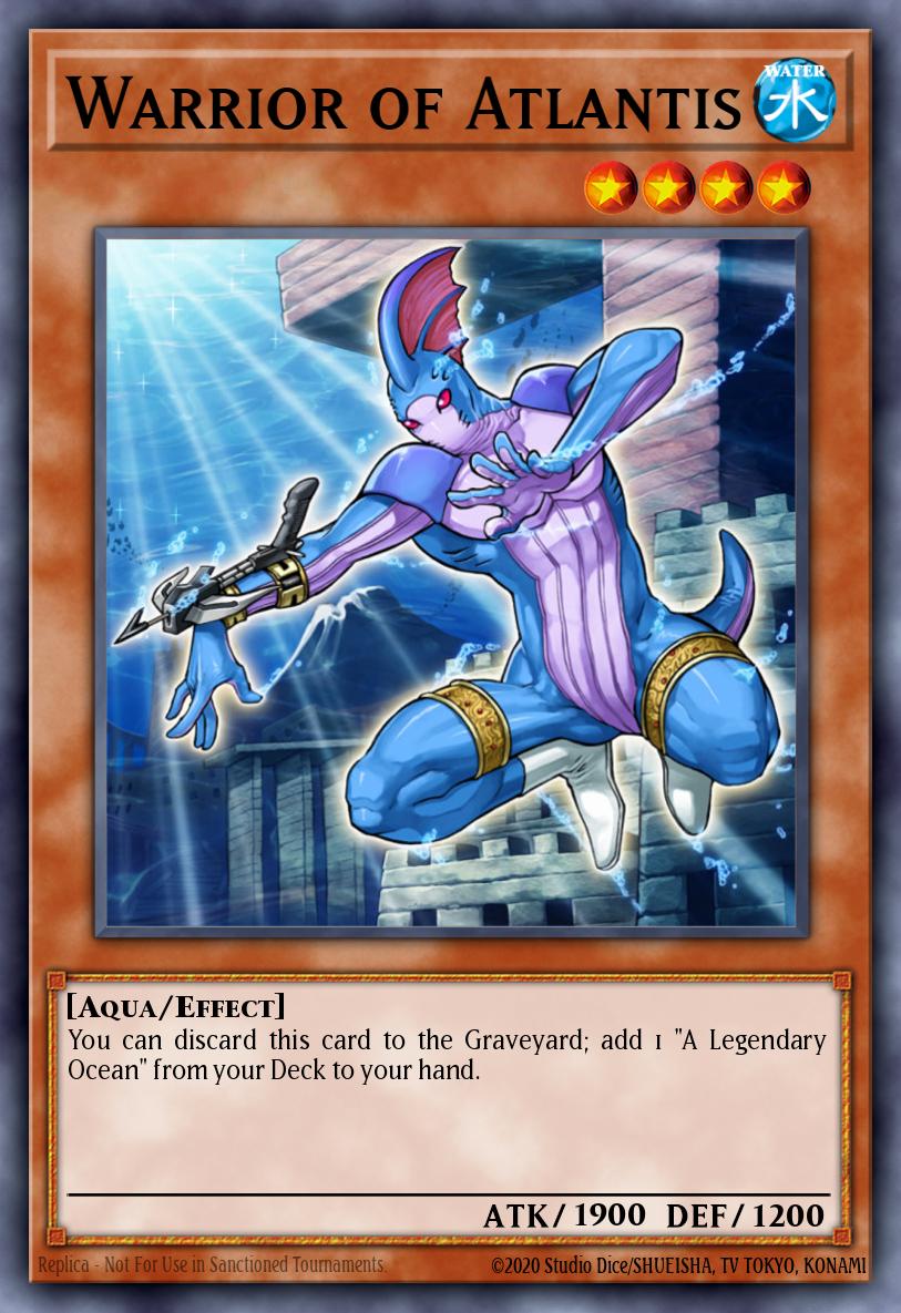 Warrior of Atlantis SBC1-ENI12 – Speed Duel: Streets of Battle City