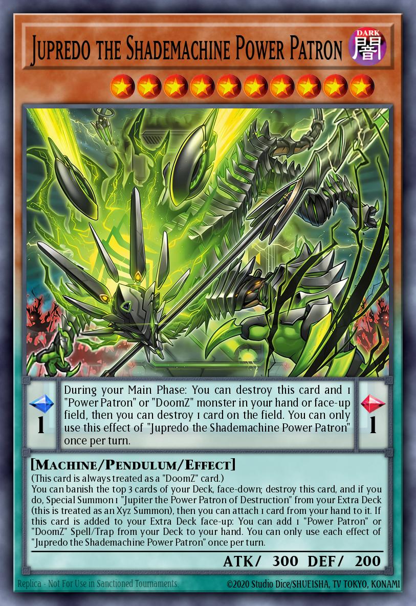 Jupredo the Shademachine Power Patron BLZD-EN012 – Blazing Dominion