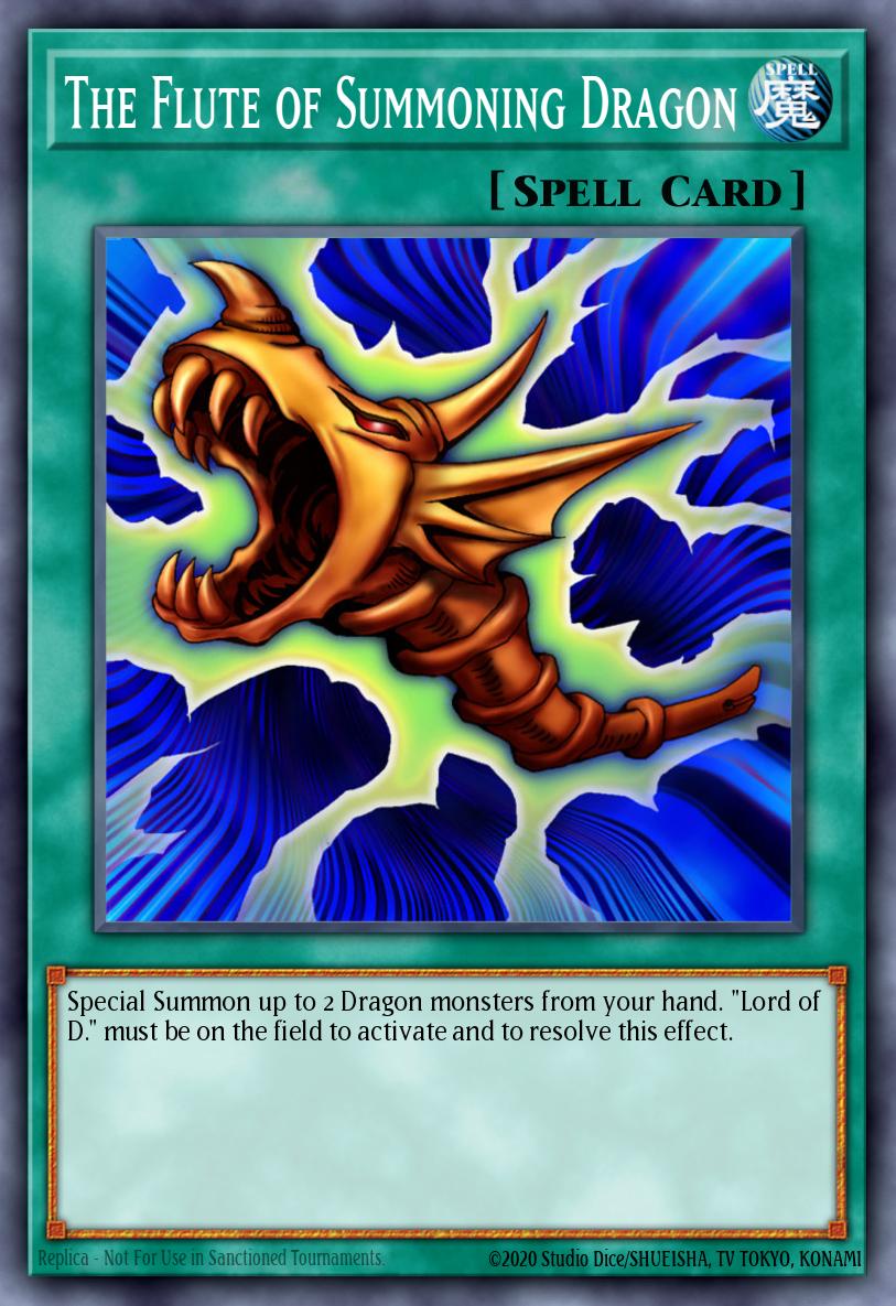 The Flute of Summoning Dragon RP01-EN087 – Retro Pack