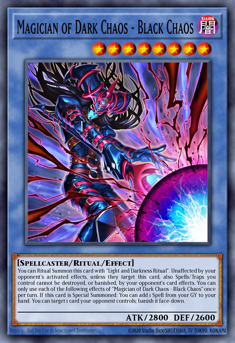 Magician of Dark Chaos - Black Chaos CORI-EN027 – Chaos Origins