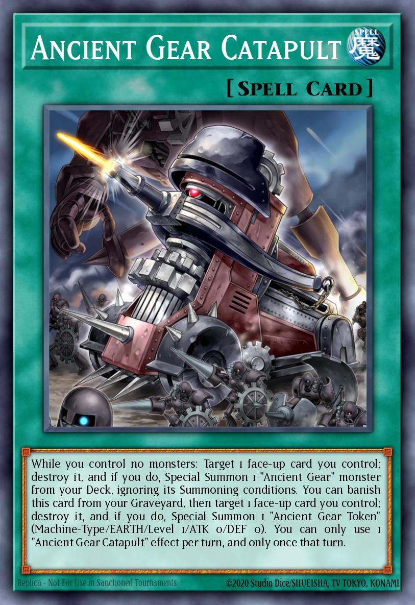 Ancient Gear Catapult LDS1-EN089 – Legendary Duelists: Season 1