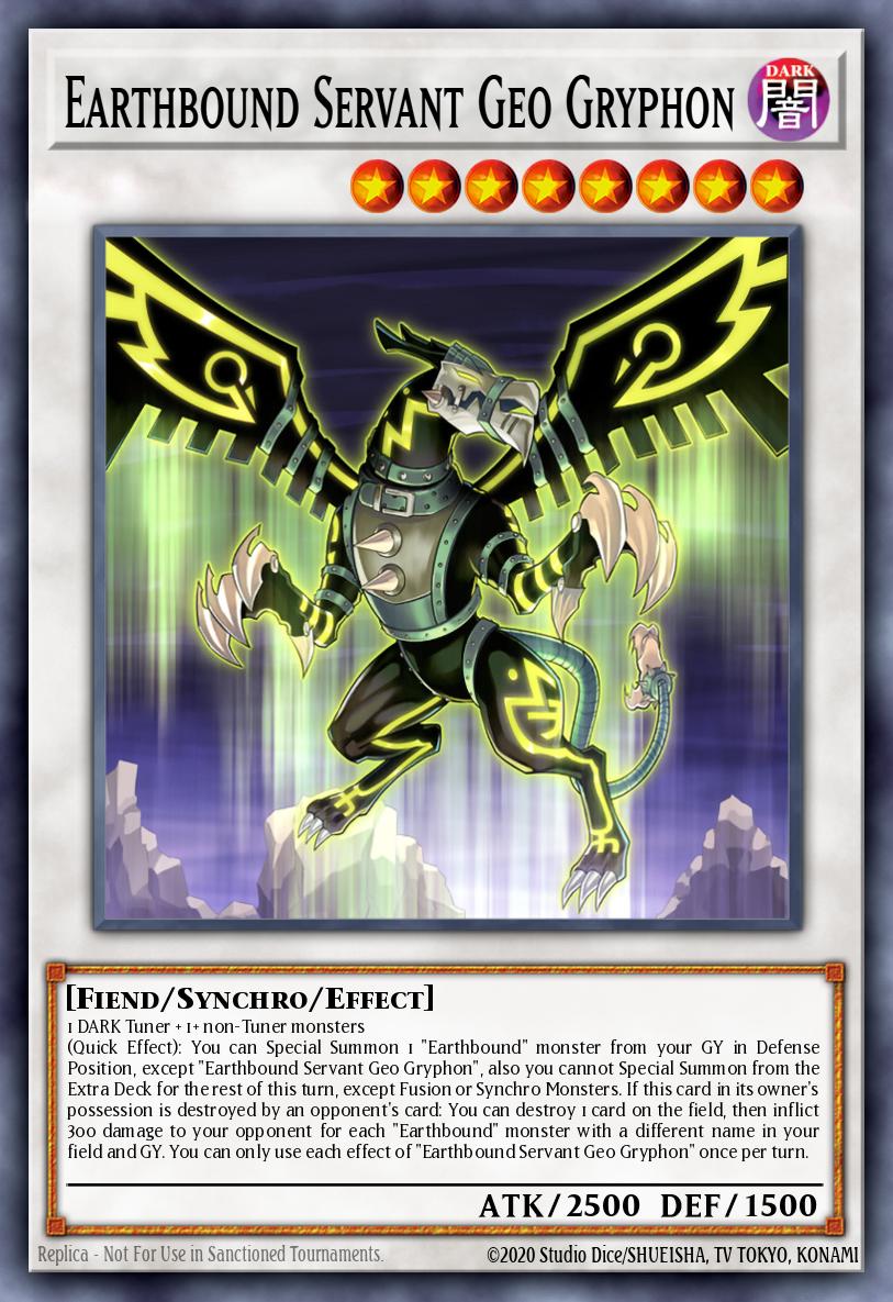 Earthbound Servant Geo Gryphon MZMI-EN033 – Maze of Millennia