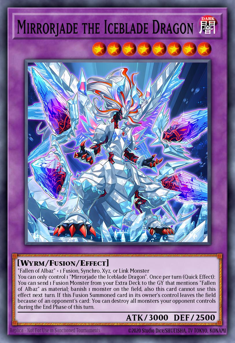 Mirrorjade the Iceblade Dragon BLTR-EN114 – Battles of Legend: Terminal Revenge