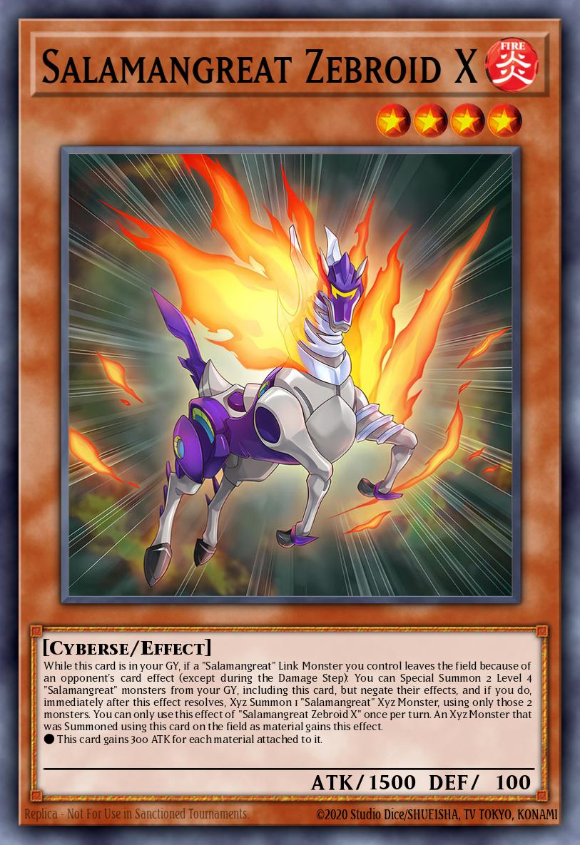 Salamangreat Zebroid X MP21-EN044 – 2021 Tin of Ancient Battles