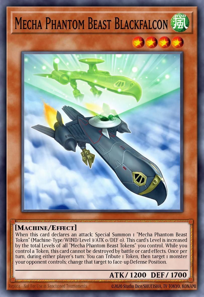 Mecha Phantom Beast Blackfalcon LTGY-EN023 – Lord of the Tachyon Galaxy