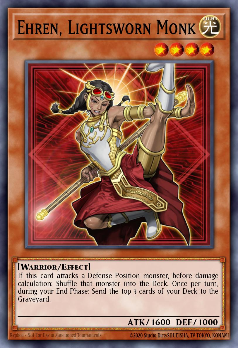 Ehren, Lightsworn Monk SR02-EN021 – Rise of the True Dragons Structure Deck