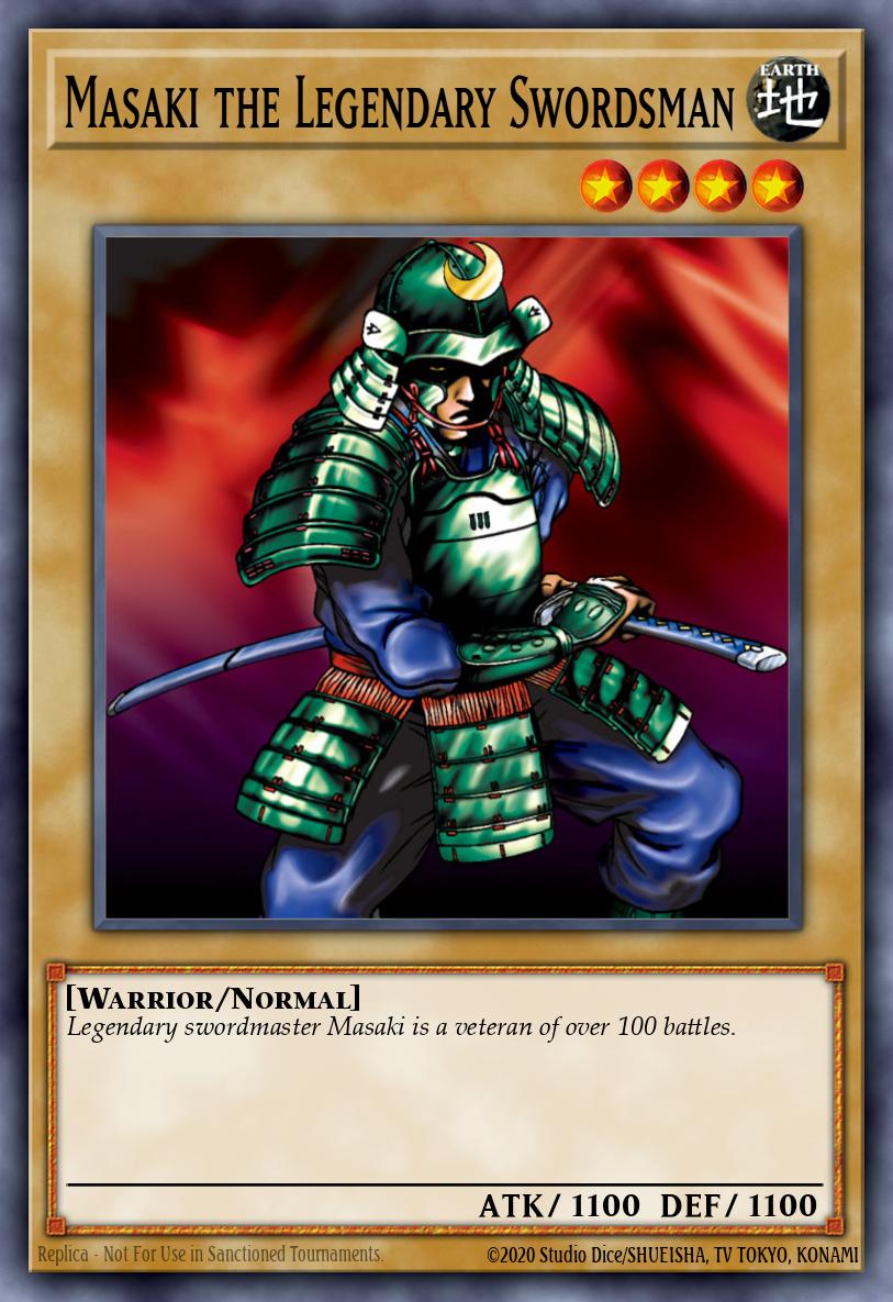 Masaki the Legendary Swordsman LOB-EN038 – Legend of Blue Eyes White Dragon