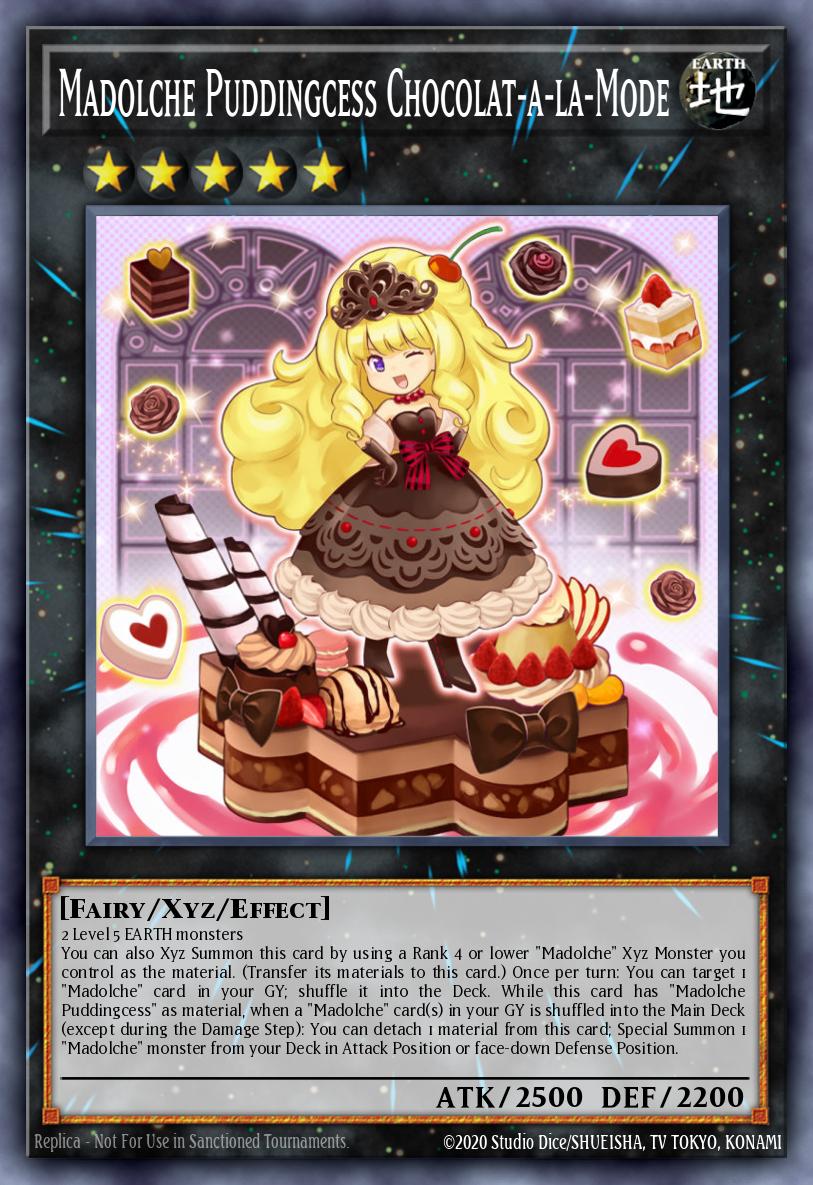Madolche Puddingcess Chocolat-a-la-Mode DUOV-EN082 – Duel Overload