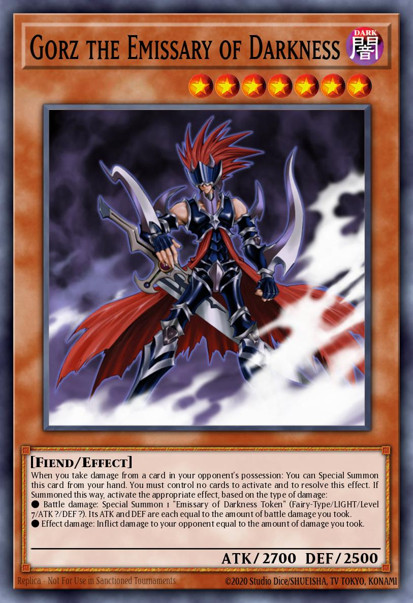 Gorz the Emissary of Darkness RA03-EN210 – Quarter Century Bonanza