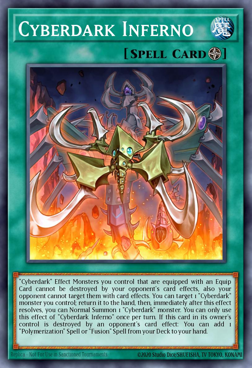 Cyberdark Inferno LEDU-EN025 – Legendary Duelists