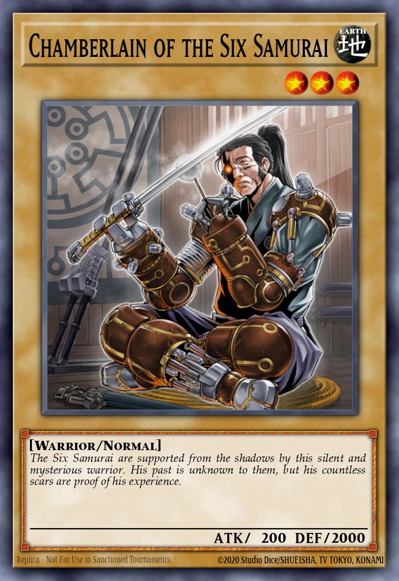 Chamberlain of the Six Samurai LCGX-EN222 – Legendary Collection 2: The Duel Academy Years Mega Pack