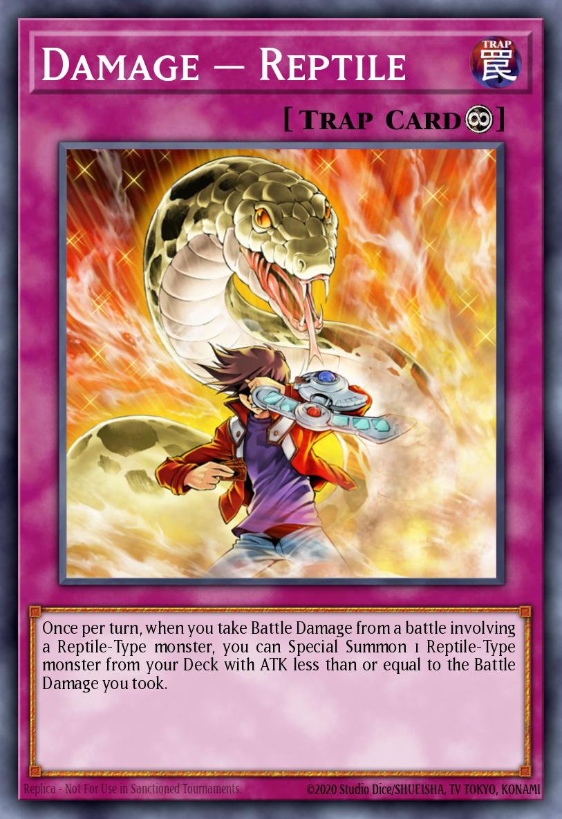Damage = Reptile ANGU-EN058 – Ancient Guardians