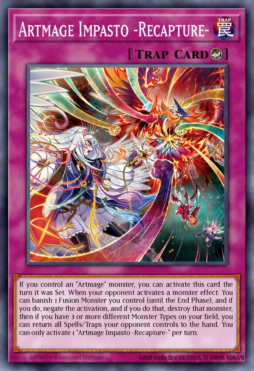 Artmage Impasto -Recapture- BLZD-EN072 – Blazing Dominion