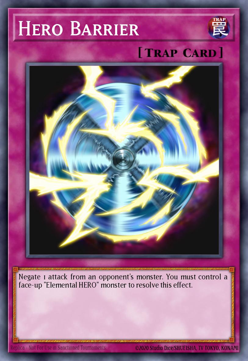 Hero Barrier EEN-EN049 – Elemental Energy