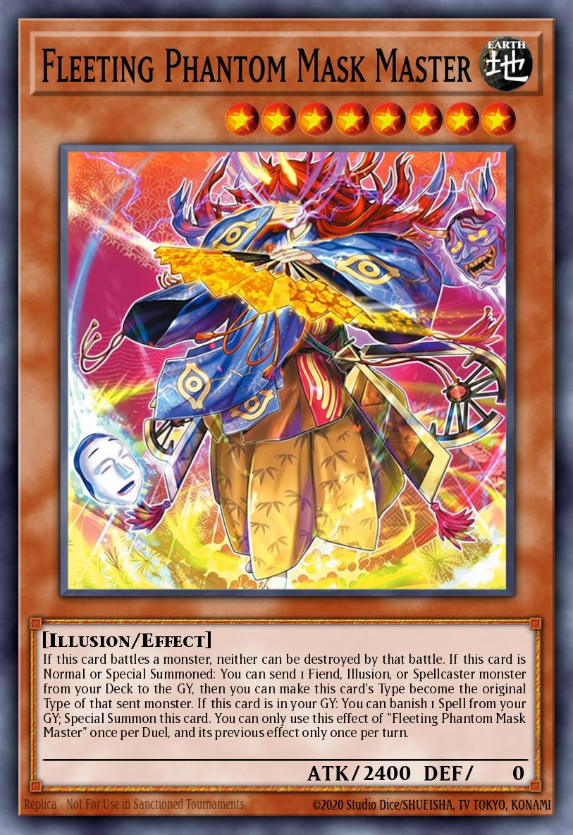 Fleeting Phantom Mask Master BLZD-EN023 – Blazing Dominion