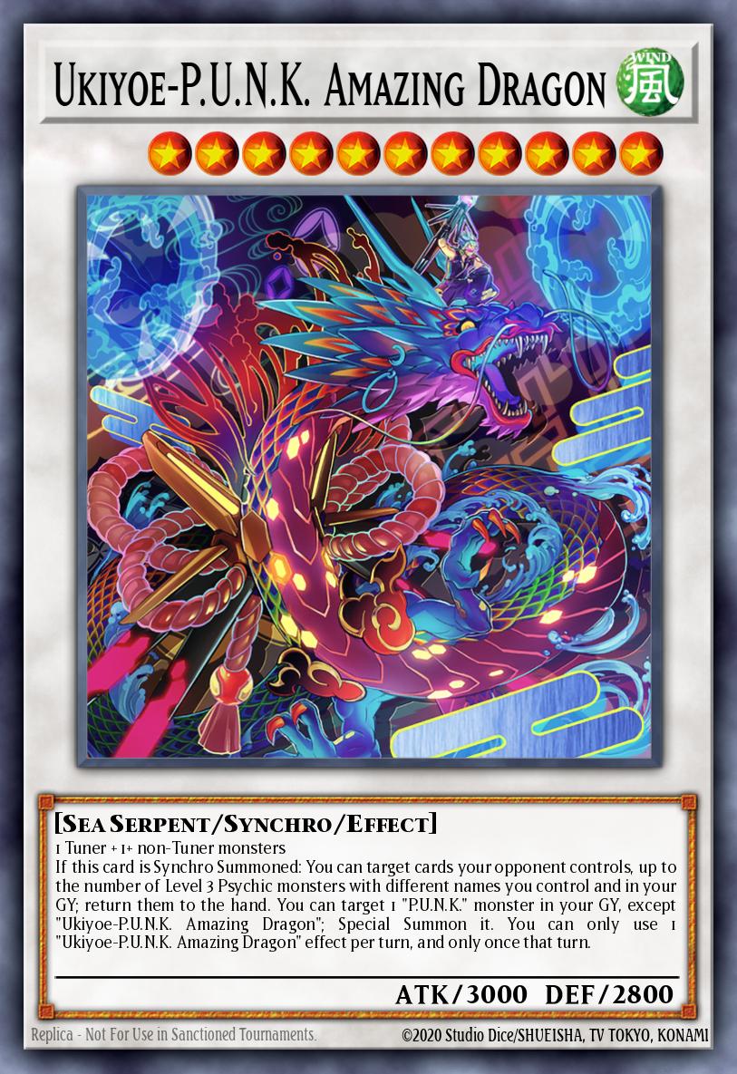 Ukiyoe-P.U.N.K. Amazing Dragon BLMR-EN075 – Battles of Legend: Monstrous Revenge