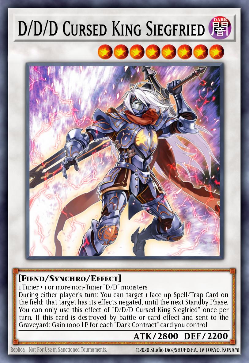 D/D/D Cursed King Siegfried SDPD-EN042 – Pendulum Domination Structure Deck