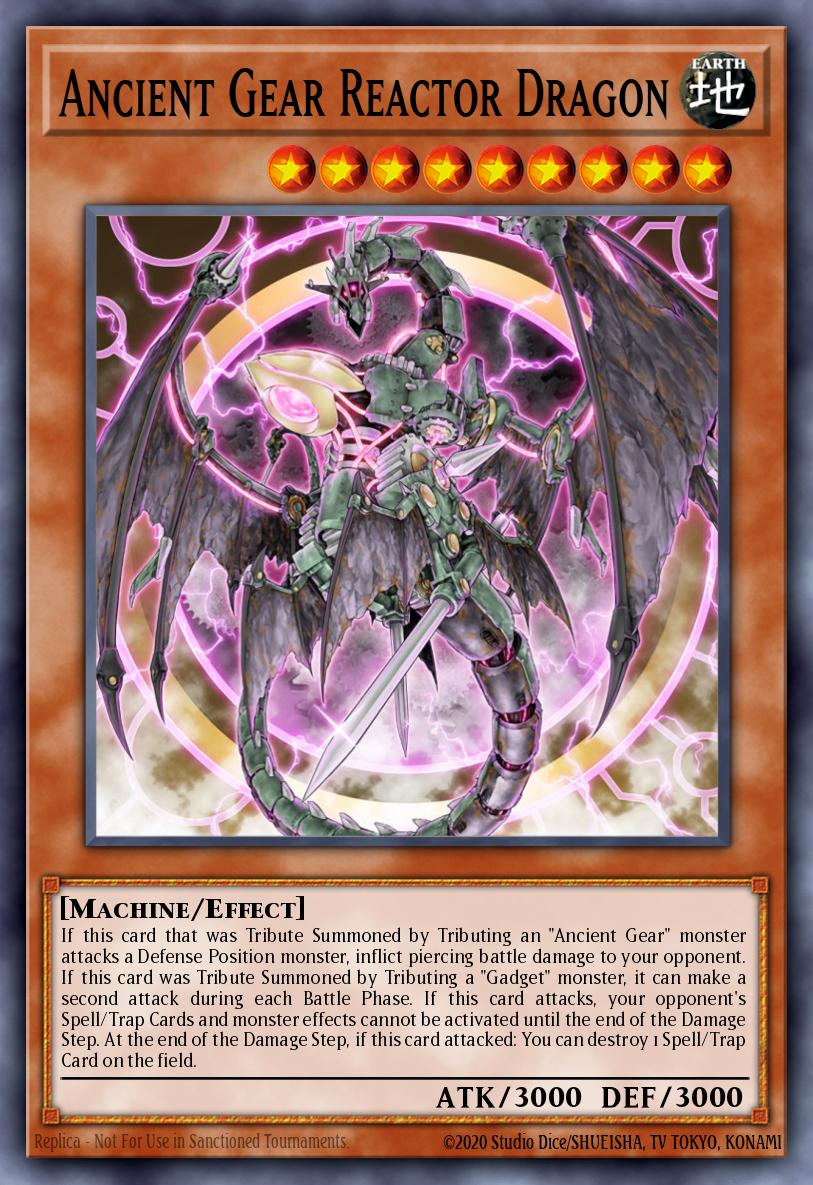 Ancient Gear Reactor Dragon LDS1-EN082 – Legendary Duelists: Season 1