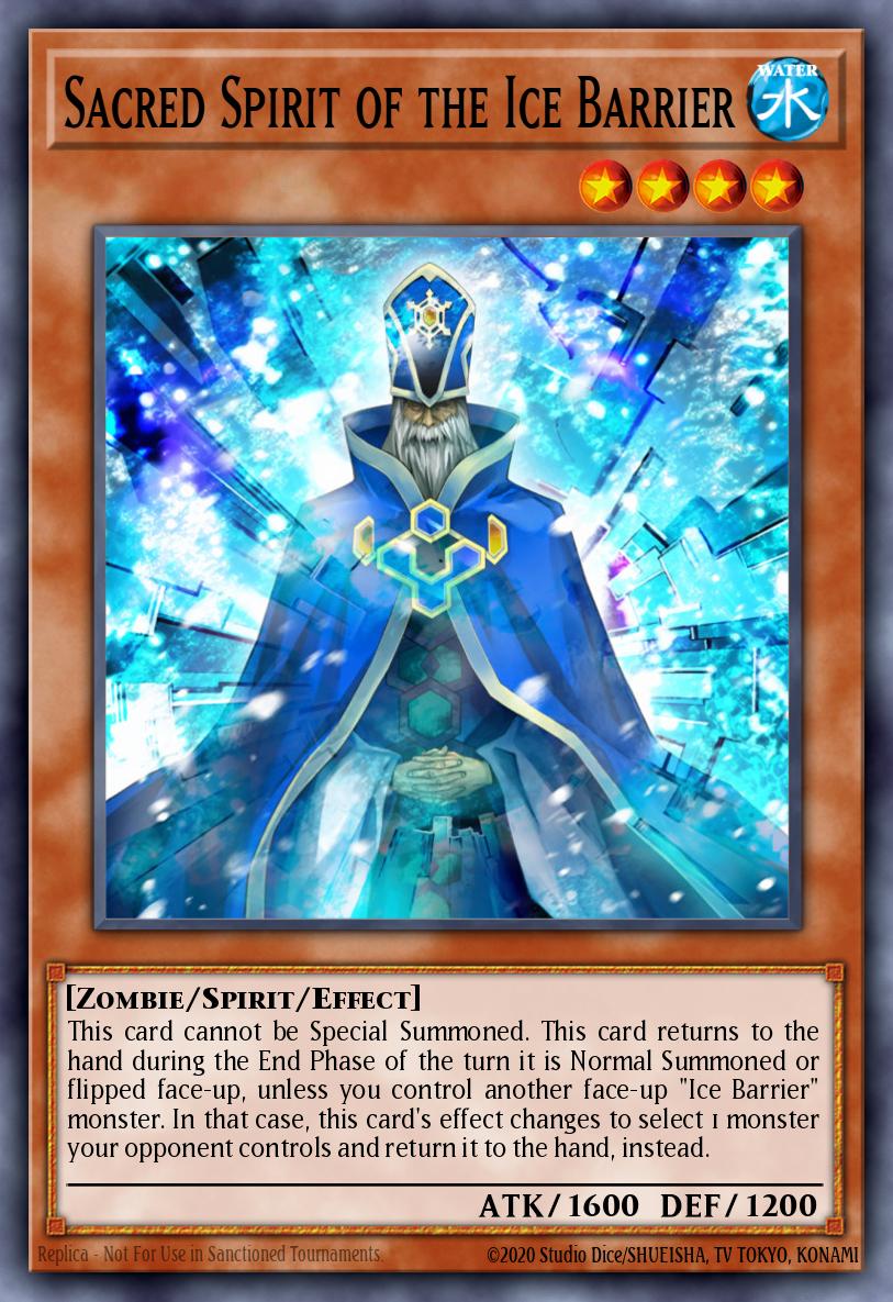 Sacred Spirit of the Ice Barrier HAC1-EN045 – Hidden Arsenal: Chapter 1