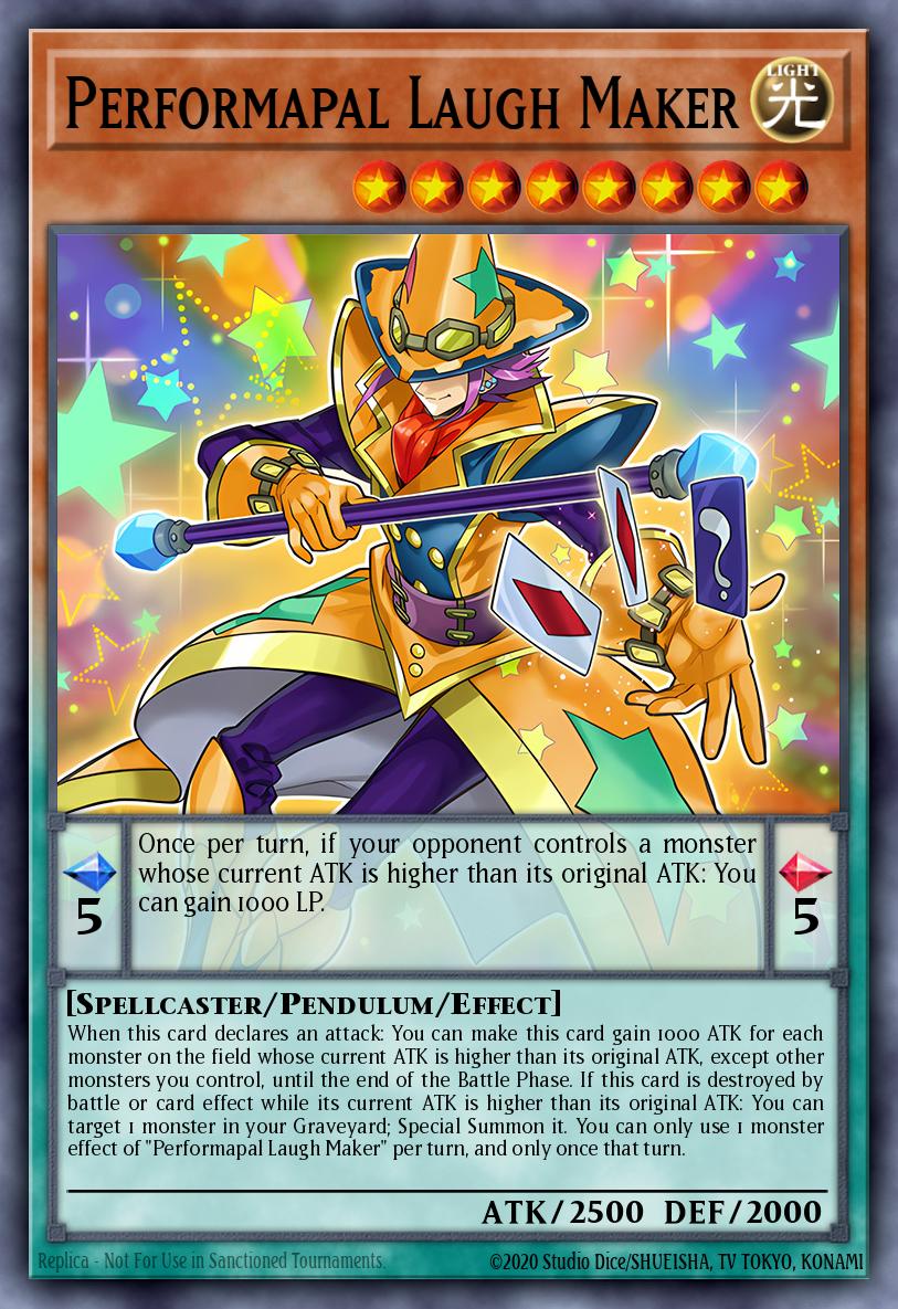 Performapal Laugh Maker RATE-EN004 – Raging Tempest