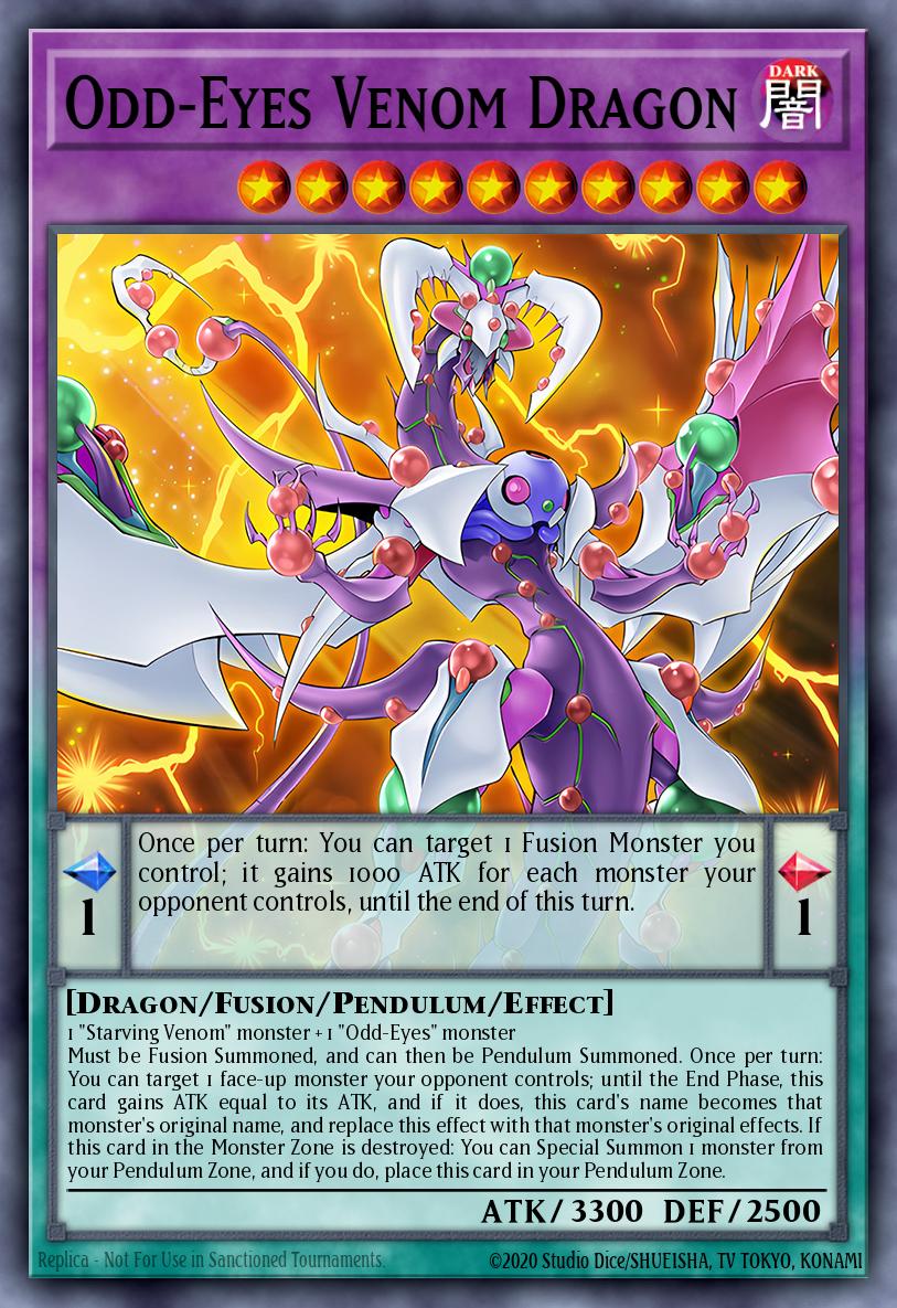 Odd-Eyes Venom Dragon BLLR-EN006 – Battles of Legend: Light's Revenge