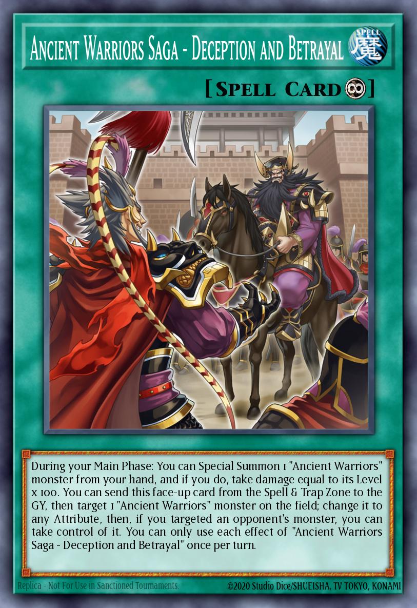 Ancient Warriors Saga - Deception and Betrayal DIFO-EN064 – Dimension Force