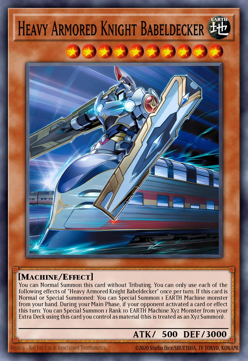 Heavy Armored Knight Babeldecker BLZD-EN006 – Blazing Dominion