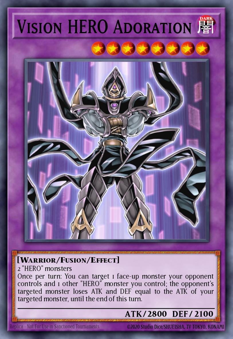 Vision HERO Adoration BLLR-EN057 – Battles of Legend: Light's Revenge