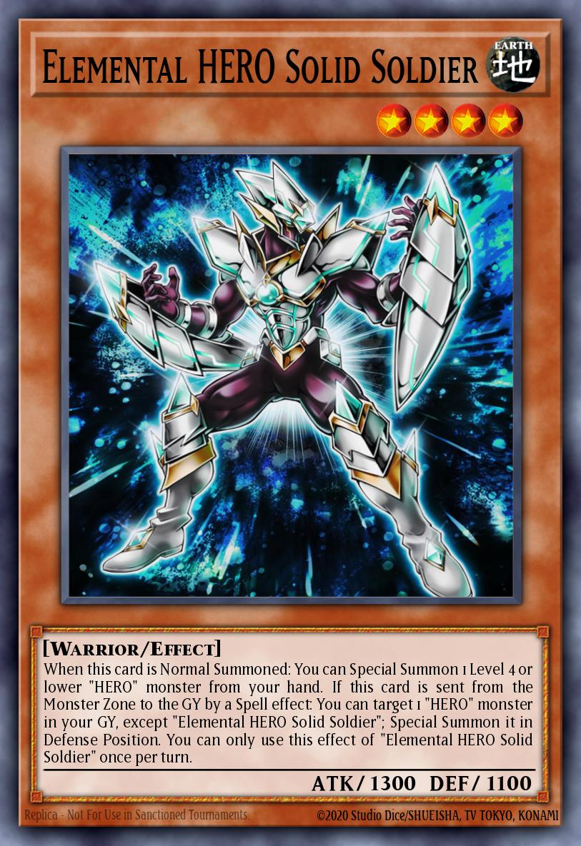 Elemental HERO Solid Soldier TOCH-EN040 – Toon Chaos