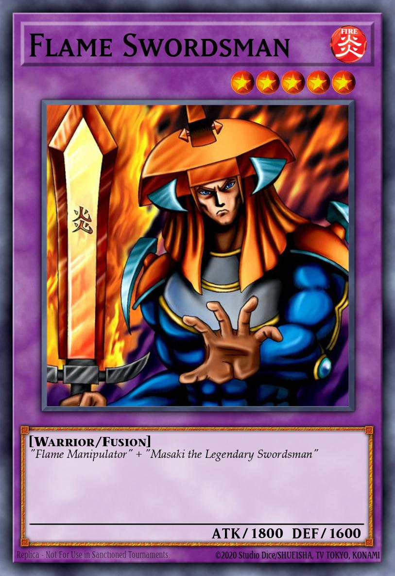 Flame Swordsman SDJ-024 – Starter Deck: Joey