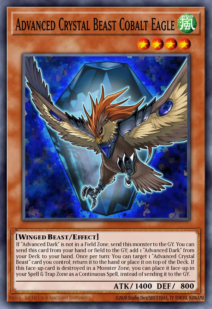 Advanced Crystal Beast Cobalt Eagle BLCR-EN016 – Battles of Legend: Crystal Revenge