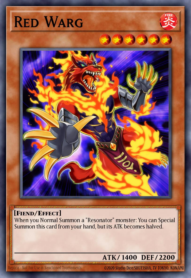Red Warg SDCK-EN012 – Structure Deck: The Crimson King