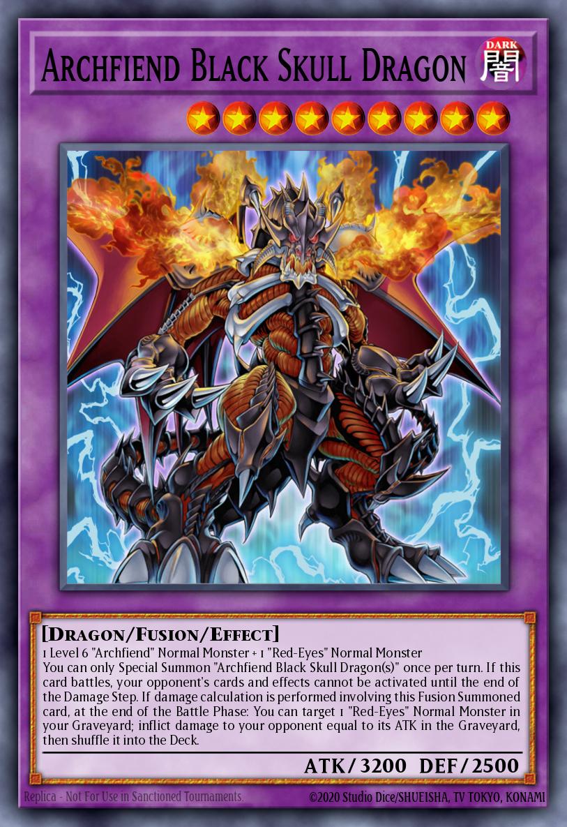 Archfiend Black Skull Dragon CORE-EN048 – Clash of Rebellions