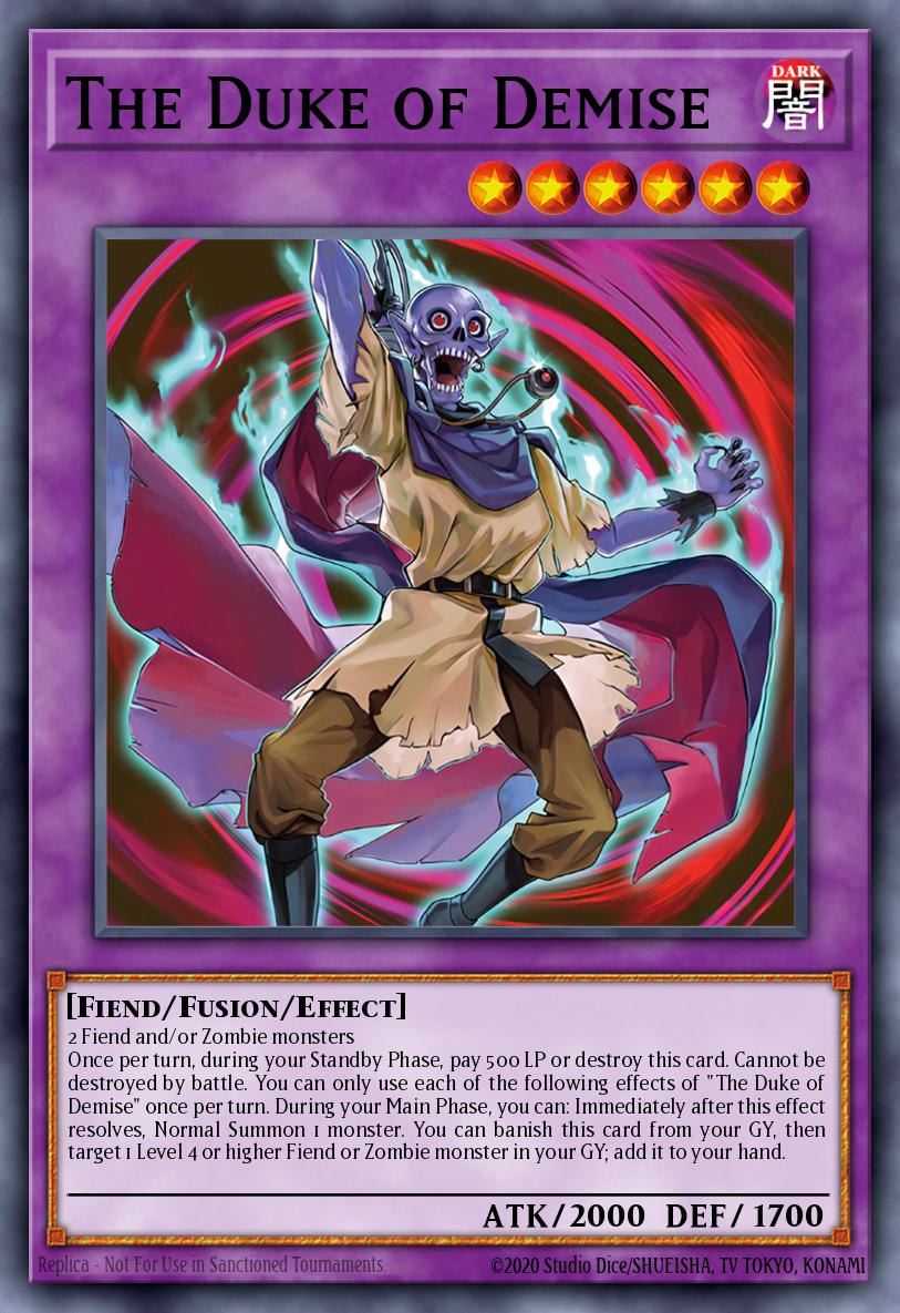 The Duke of Demise MZTM-EN033 – Maze of the Master