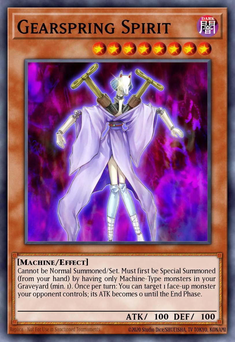 Gearspring Spirit HA07-EN038 – Hidden Arsenal 7: Knight of Stars