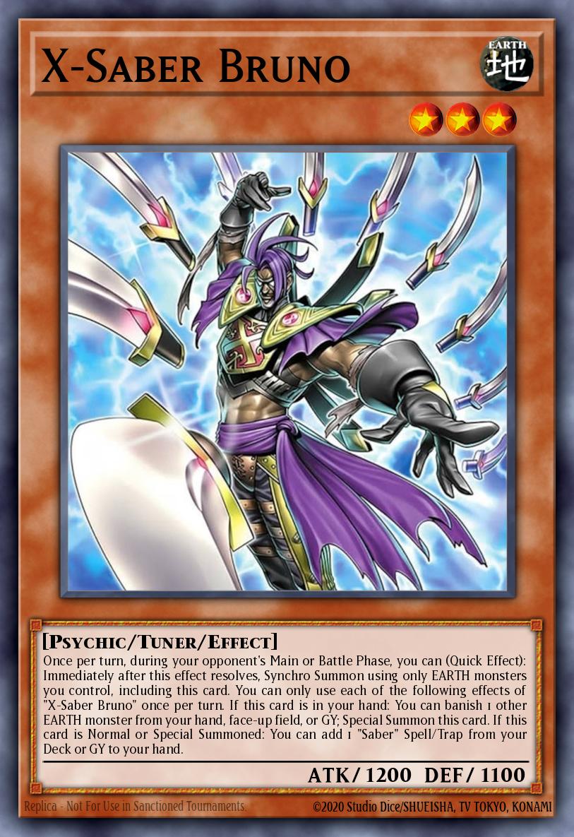 X-Saber Bruno L26D-ENX15 – Legendary Modern Decks 2026