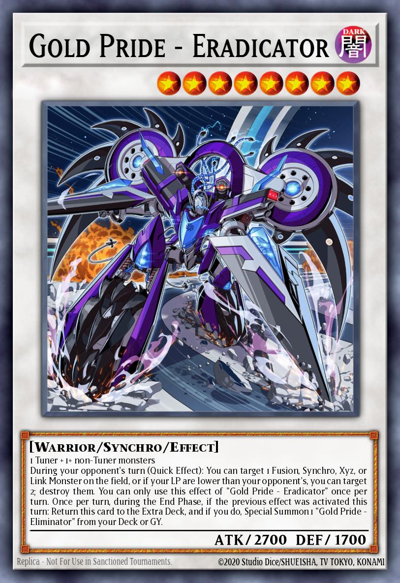 Gold Pride - Eradicator LEDE-EN041 – Legacy of Destruction