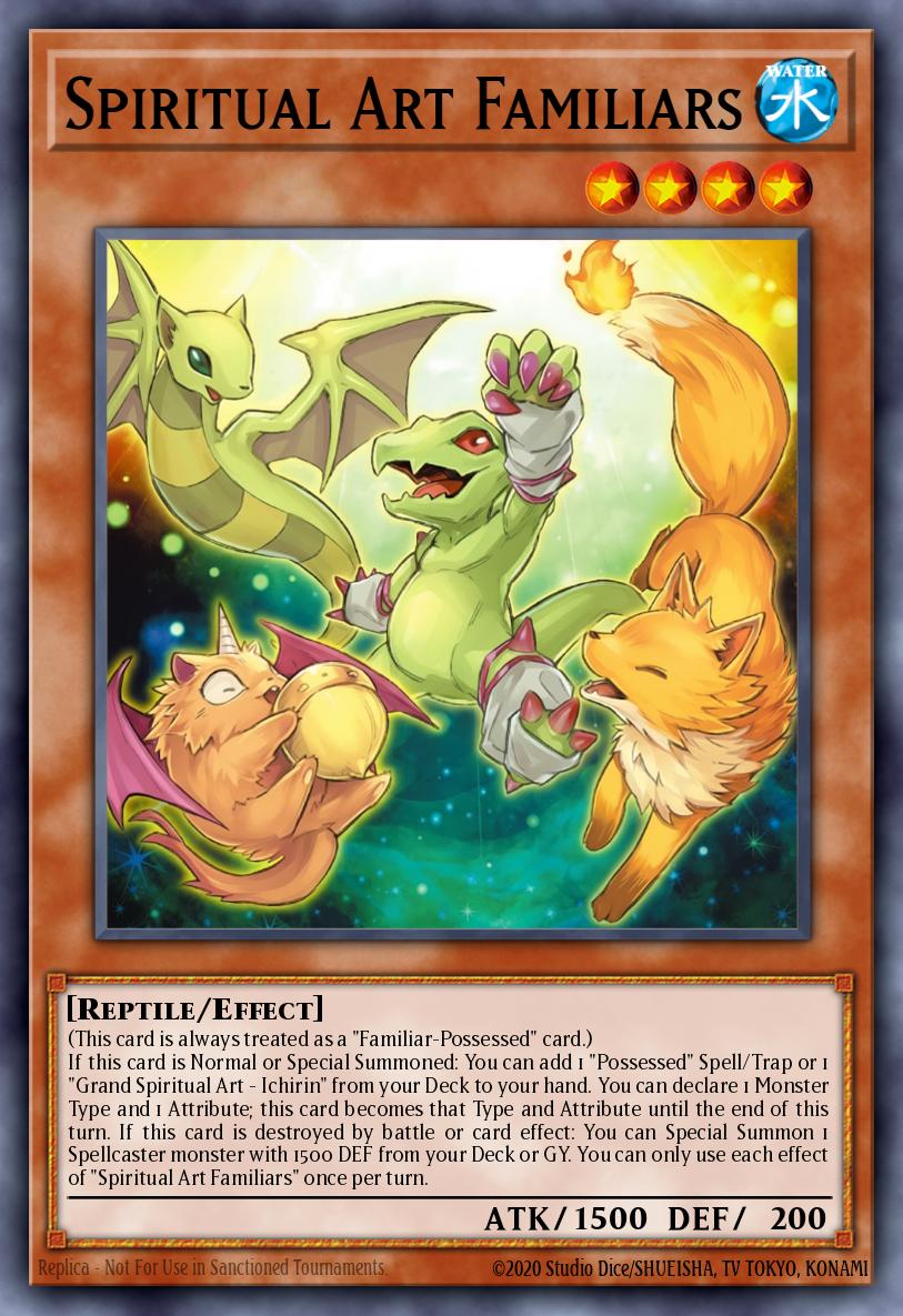 Spiritual Art Familiars BLZD-EN022 – Blazing Dominion