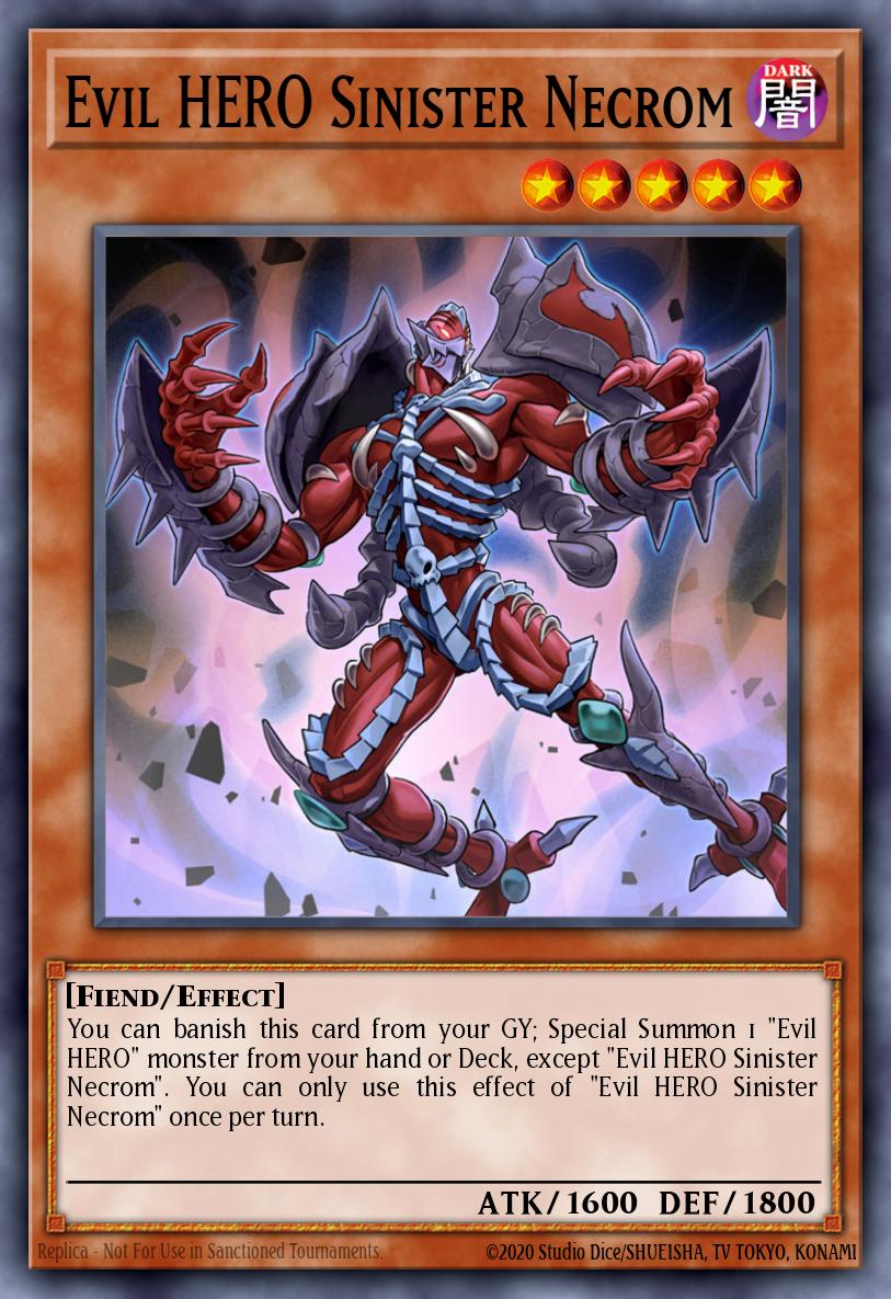Evil HERO Sinister Necrom LDS3-EN026 – Legendary Duelists: Season 3