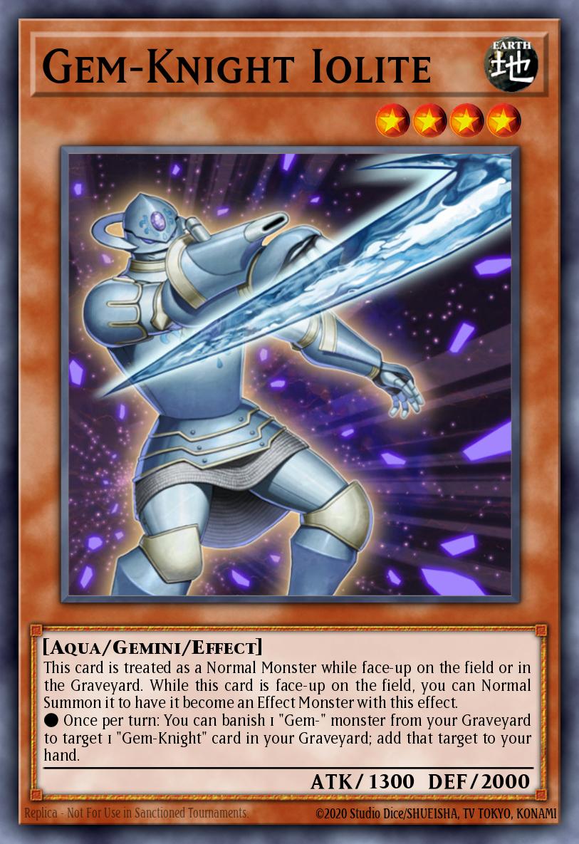 Gem-Knight Iolite DT06-EN068 – Duel Terminal 6b