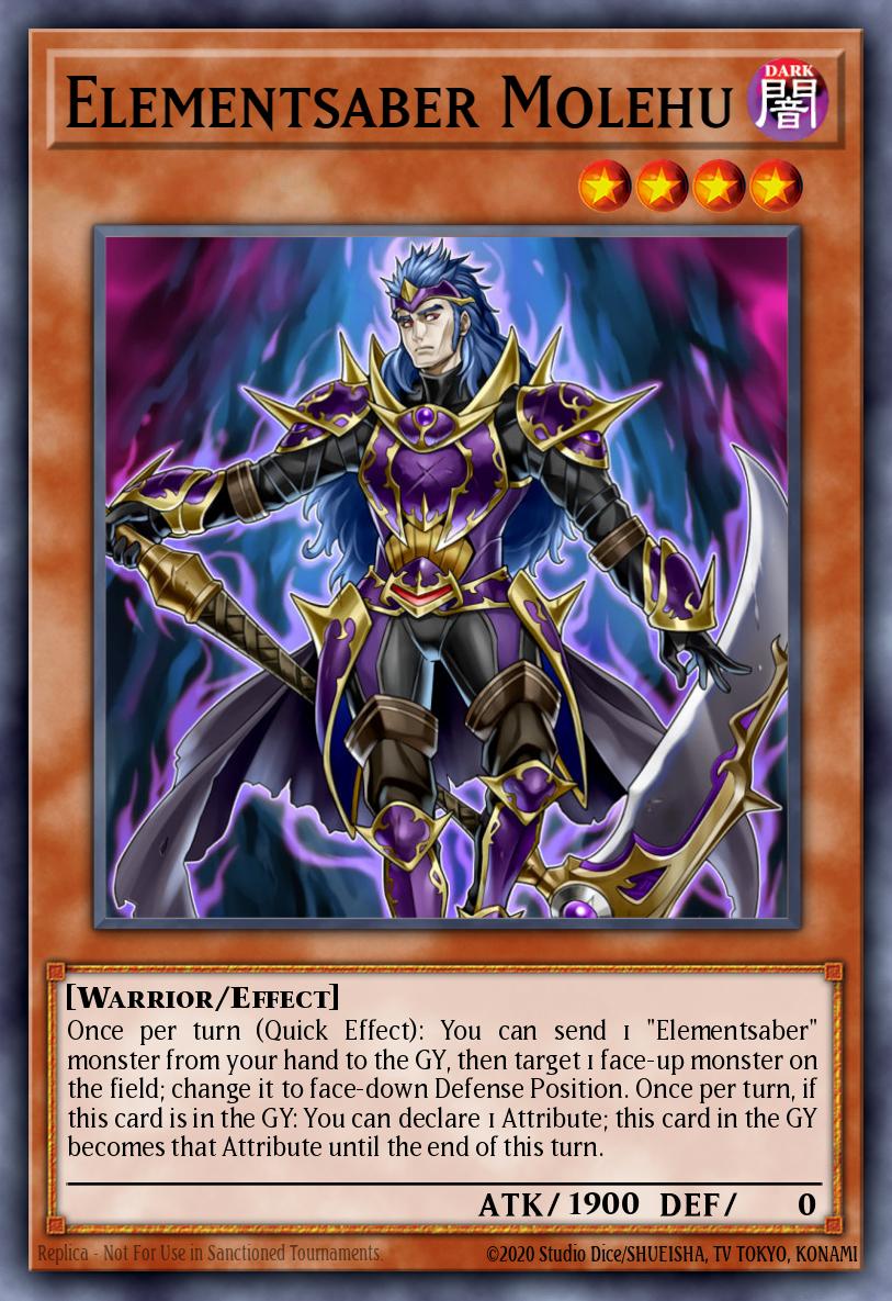 Elementsaber Molehu FLOD-EN024 – Flames of Destruction