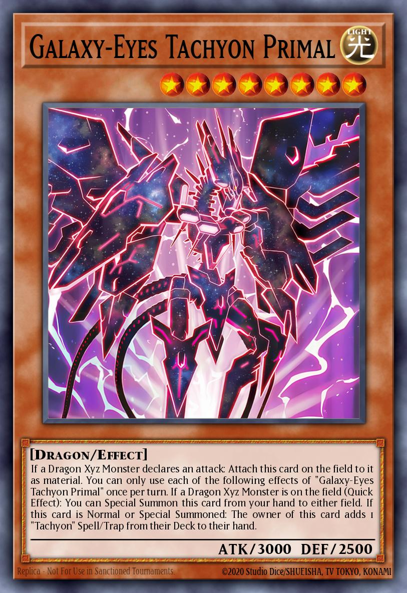 Galaxy-Eyes Tachyon Primal MZTM-EN011 – Maze of the Master