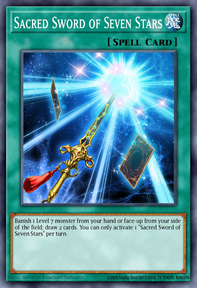 Sacred Sword of Seven Stars LTGY-EN066 – Lord of the Tachyon Galaxy